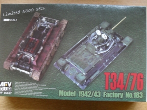 AFV CLUB 1/35 35S57 T-34/76 1942/43 FACTORY 183